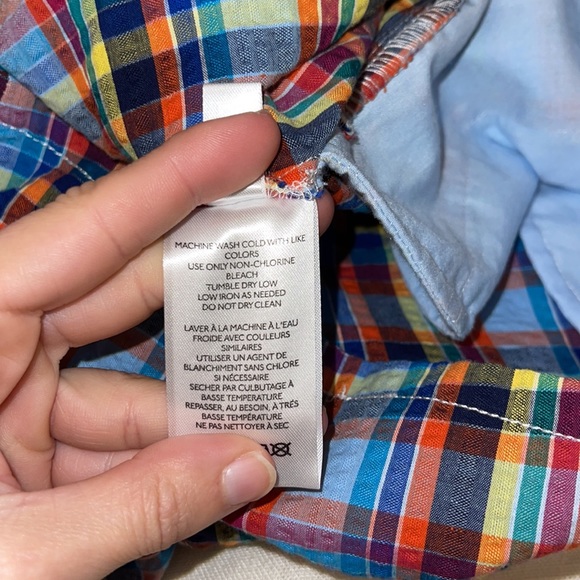 urban outfitters // zooey workwear multicolor romper nwot - Picture 9 of 13